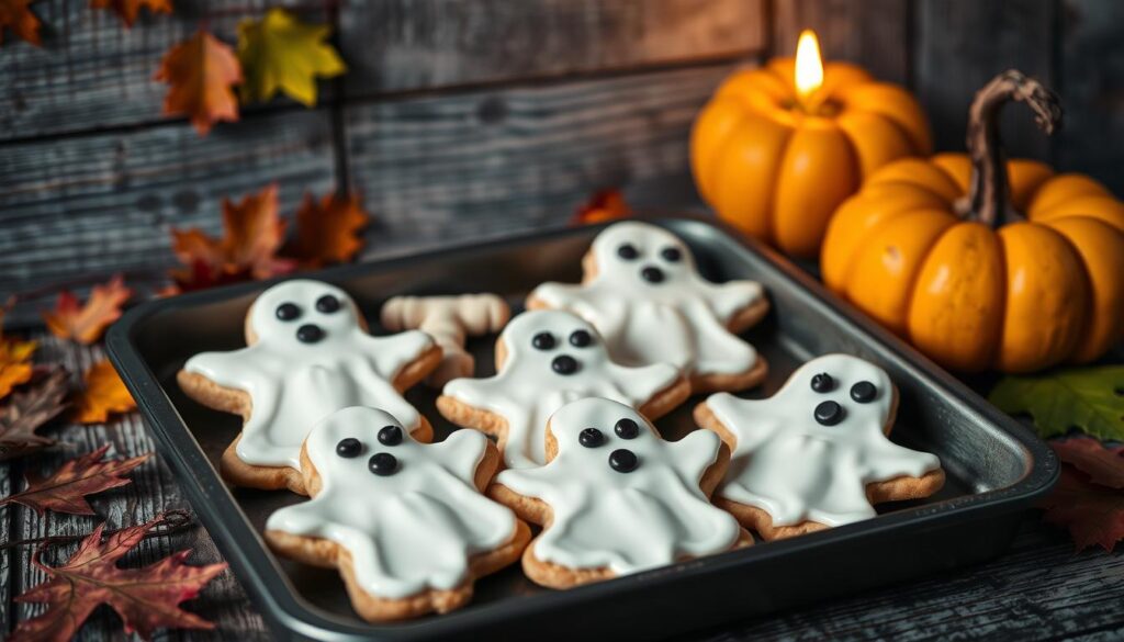 Easy Ghost Cookies