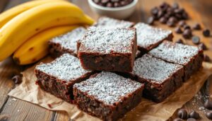 banana brownies