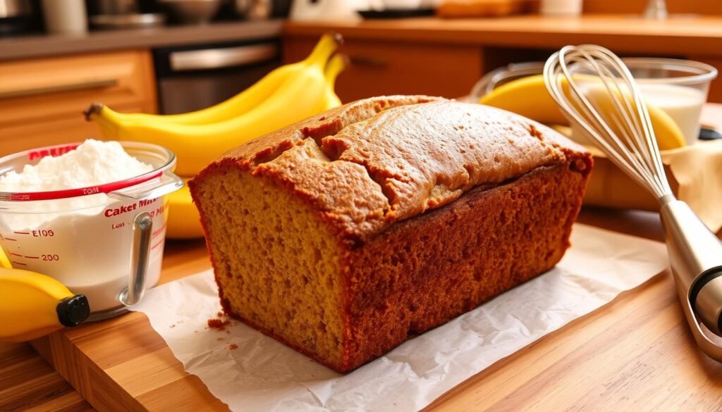 cake mix banana bread