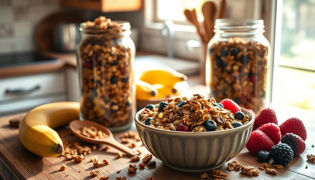 homemade granola