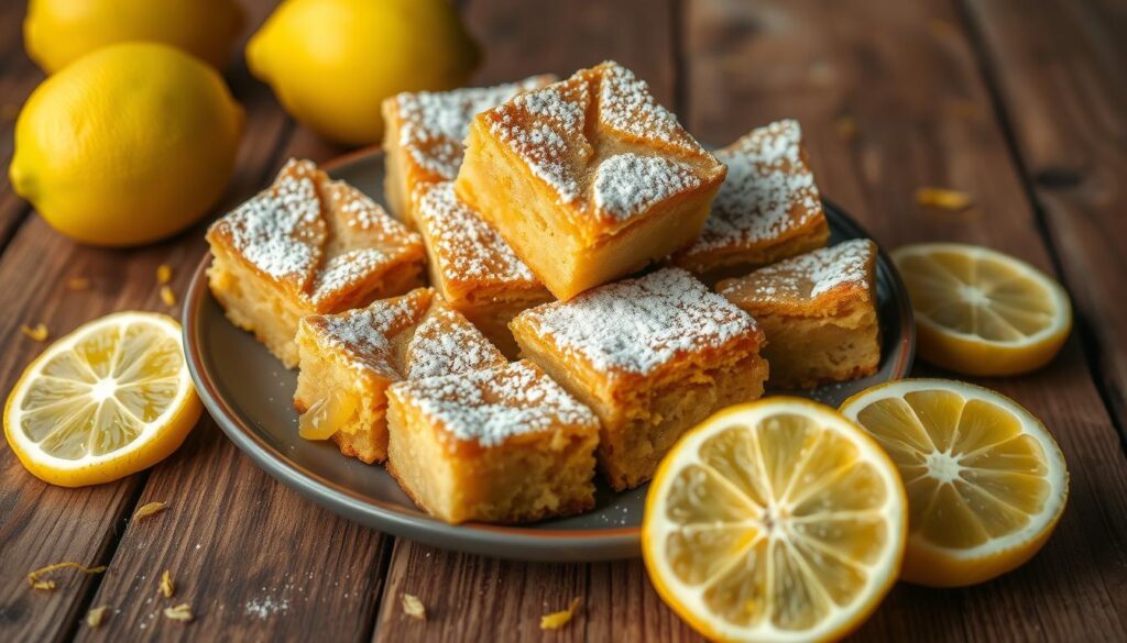 lemon brownies