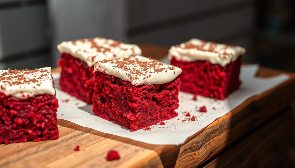 red velvet brownies