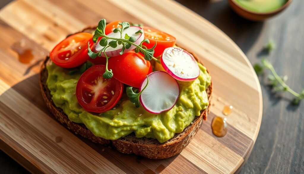 vegan avocado toast