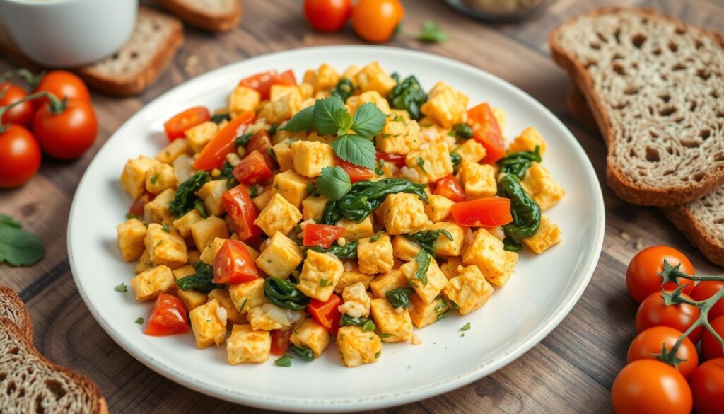 vegan tofu scramble