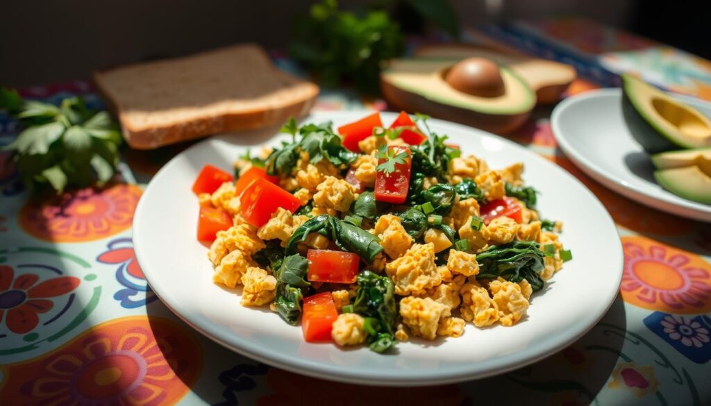 vegan tofu scramble