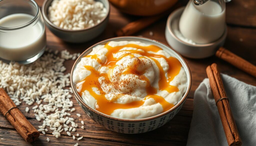 Caramelised rice pudding recipe