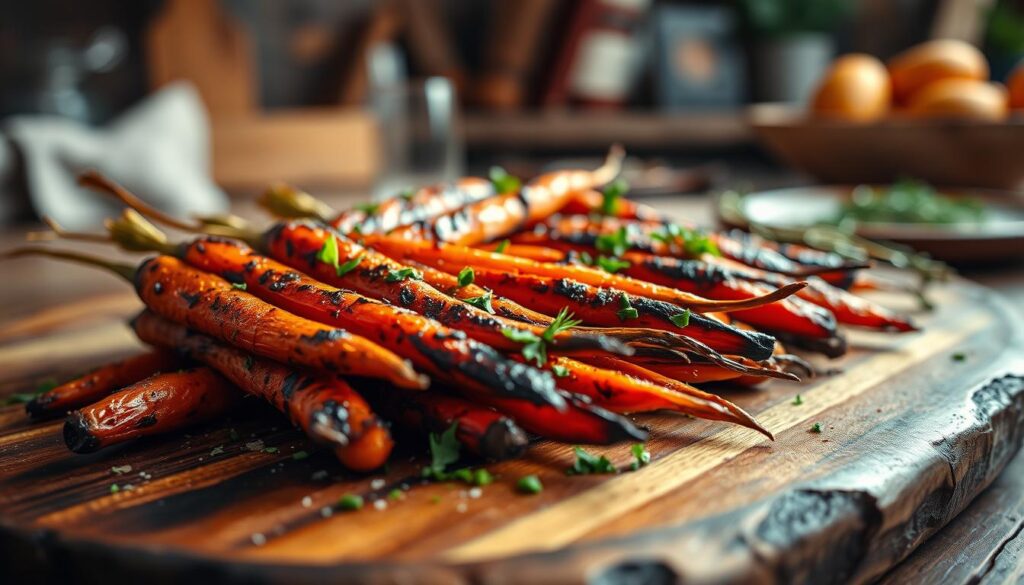 Charred Carrots with Herbs