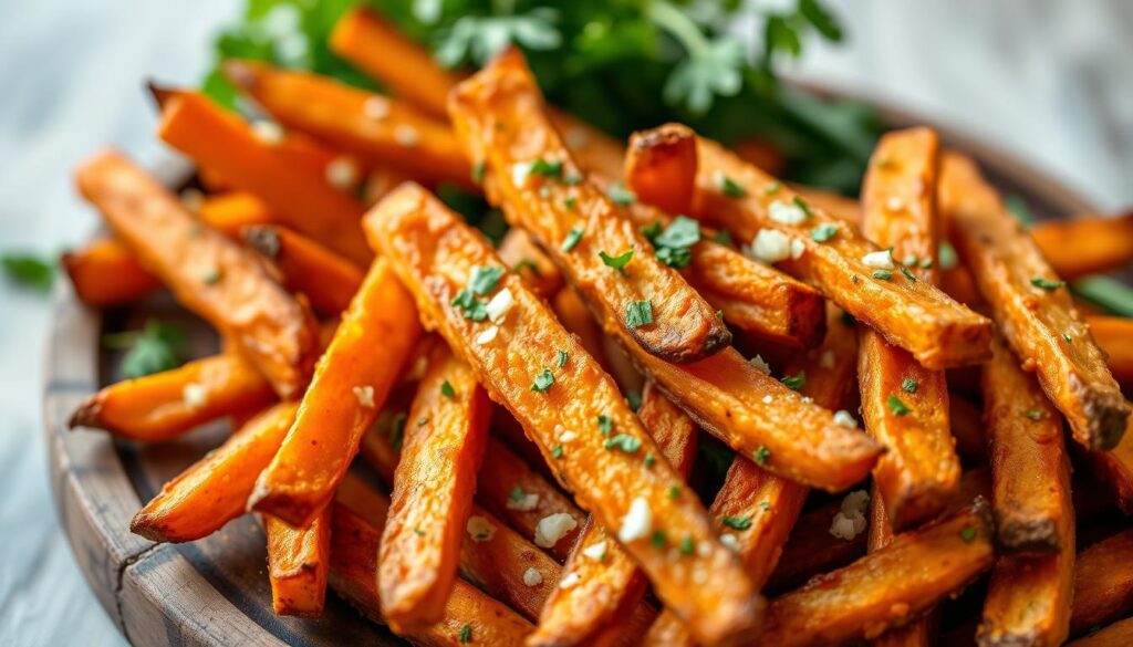 Garlic Herb Sweetpotato Fries