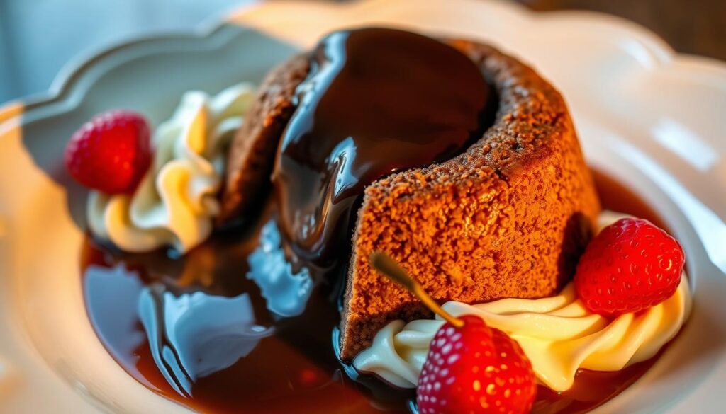 Self-saucing pudding cake