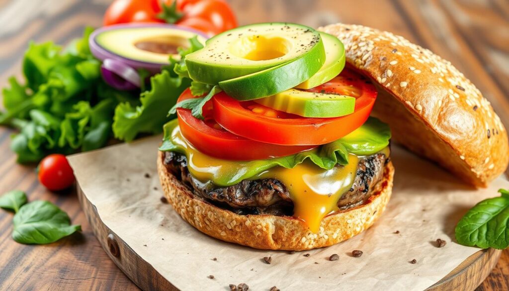 Vegan Portobello Mushroom Burger