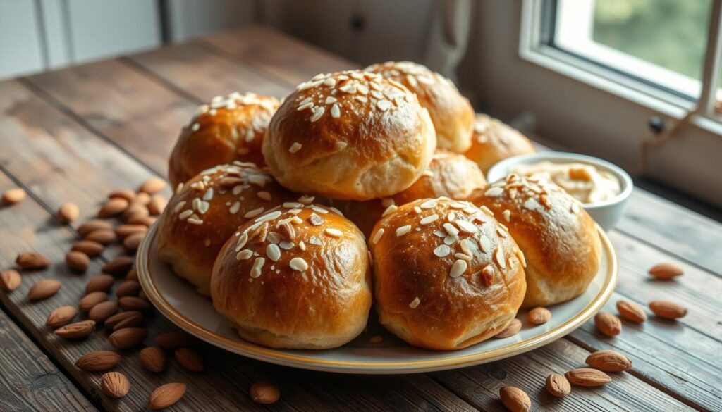 almond buns recipe