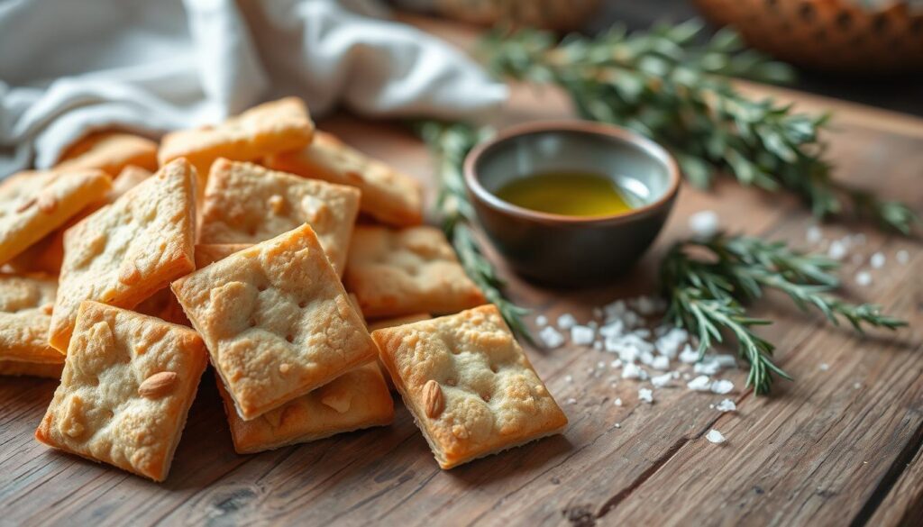 almond flour crackers