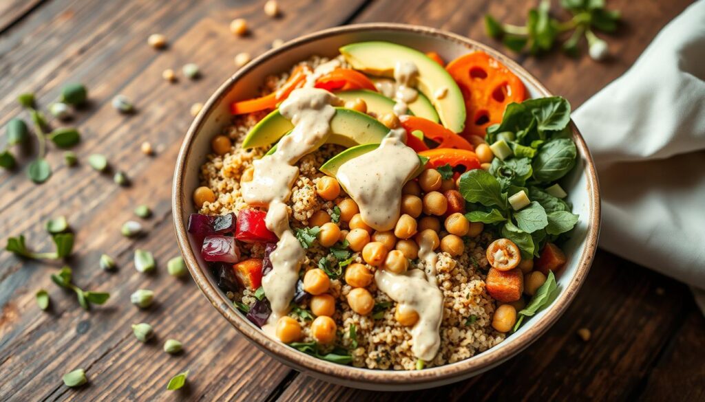 easy vegan buddha bowl