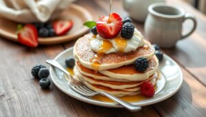 Cottage Cheese Pancakes