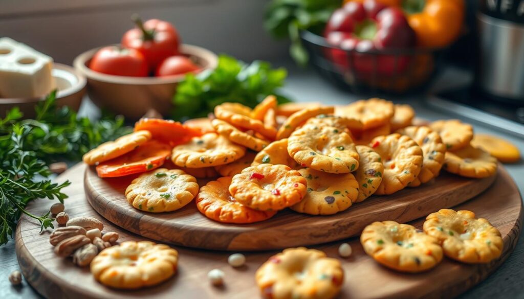 Homemade Cheese Crackers