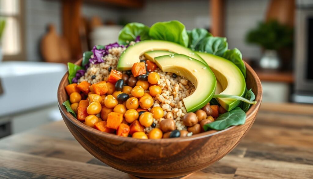 plant-based buddha bowl