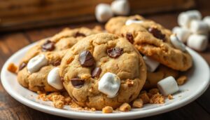 s'mores cookies recipe