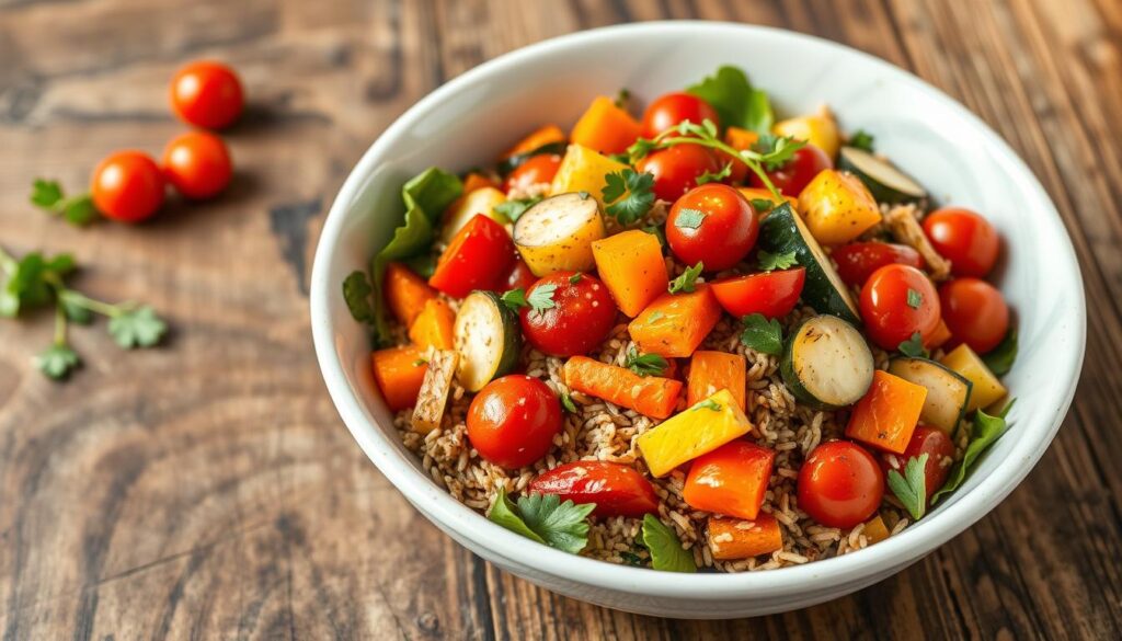 Amaranth Roasted Vegetable Salad Amaranth Roasted Vegetable Salad