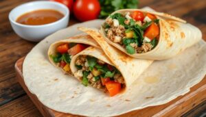 Baked Quinoa Wrap recipe