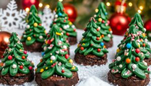 Christmas Brownie Trees