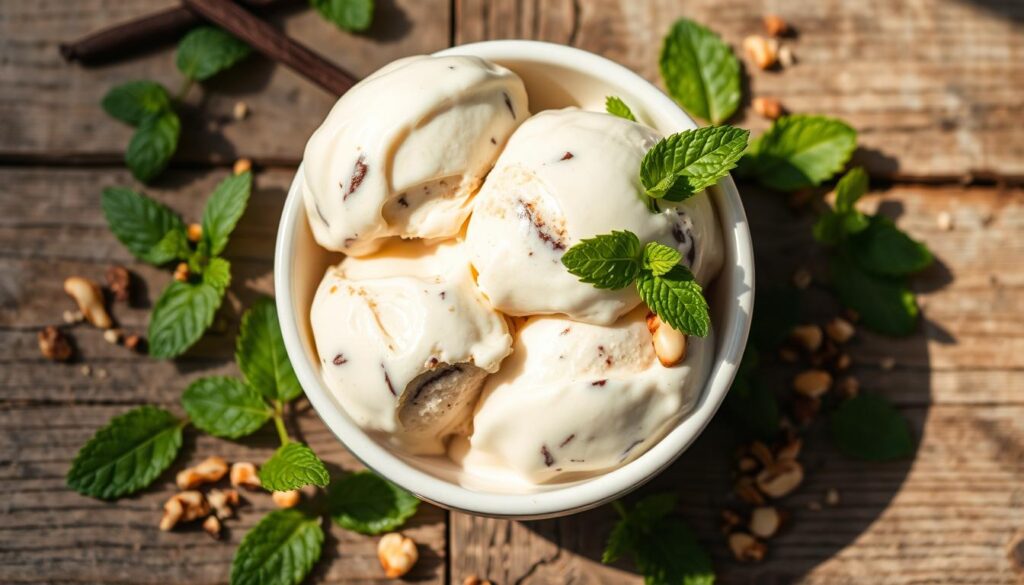 Classic Vanilla Bean Vegan Ice Cream Classic Vanilla Bean Vegan Ice Cream