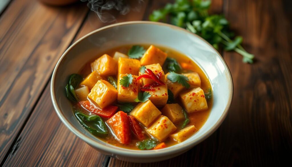 Crispy Tofu Stew recipe