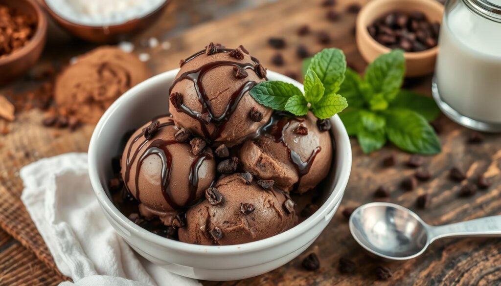 Decadent Chocolate Vegan Ice Cream Decadent Chocolate Vegan Ice Cream
