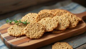 Flax Seed Crackers