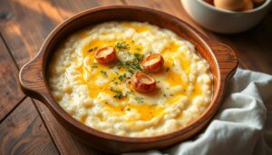 Garlic Grits Casserole