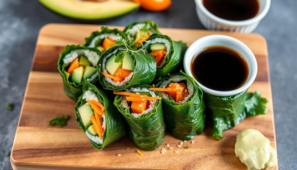 Golden Kale Sushi recipe