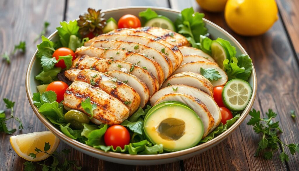 Grilled Chicken Salad recipe