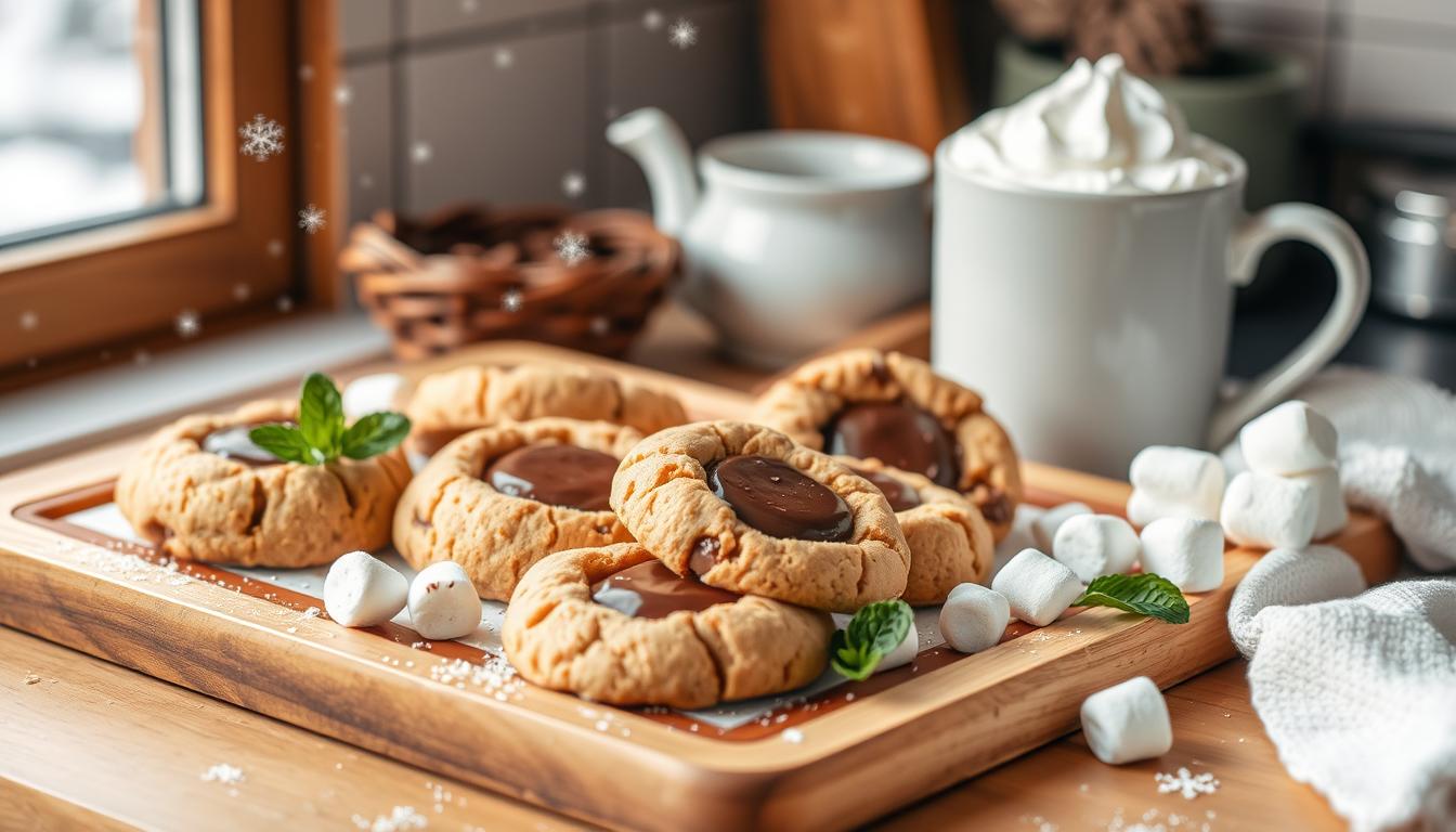Hot Cocoa Cookies recipe