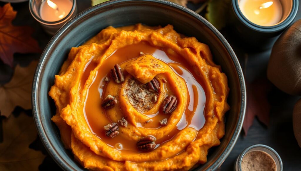 Maple Mashed Sweet Potatoes