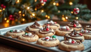 Peppermint Mocha Cookies