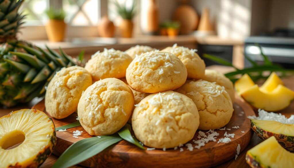 Pineapple Coconut Cookies recipe