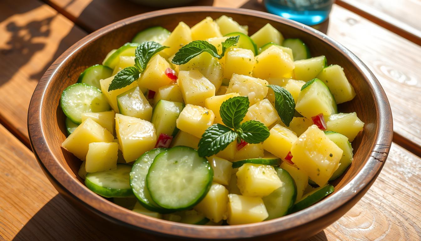 Pineapple Cucumber Salad recipe