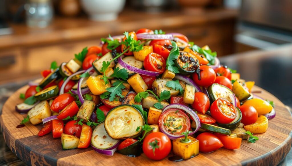 Roasted Veggie Salad recipe