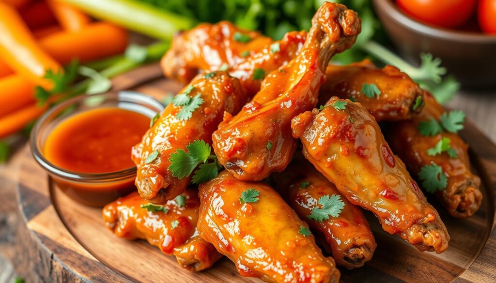 Savory Wings recipe