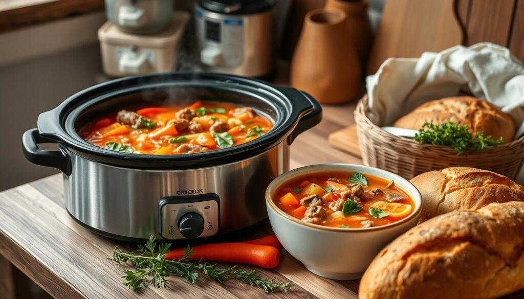 Slow Cooker Italian Sausage Soup