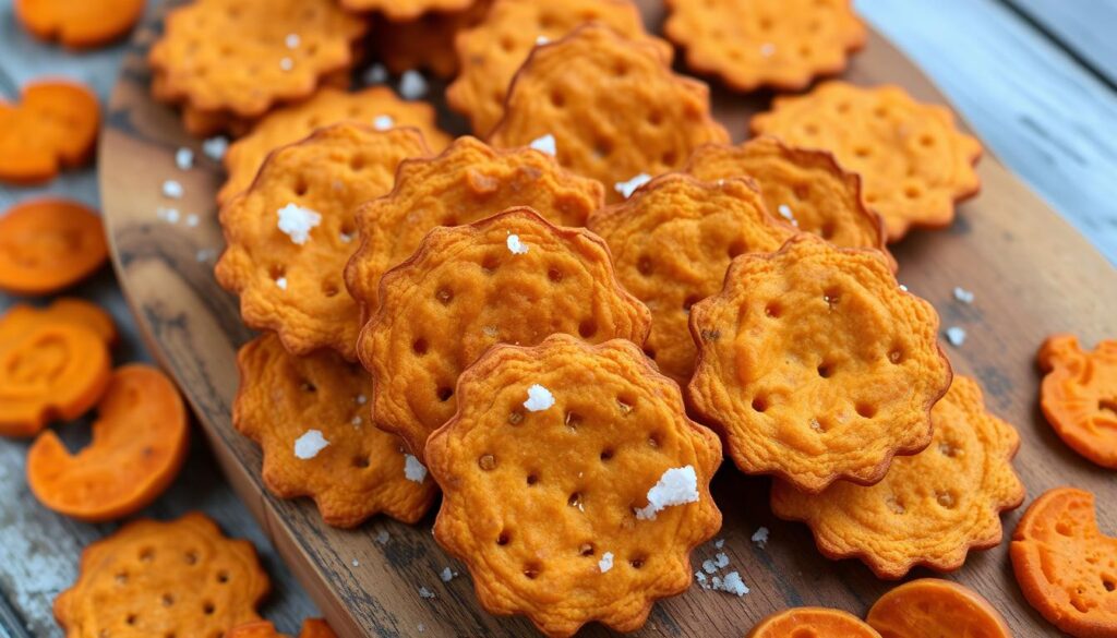 Sweet Potato Crackers recipe