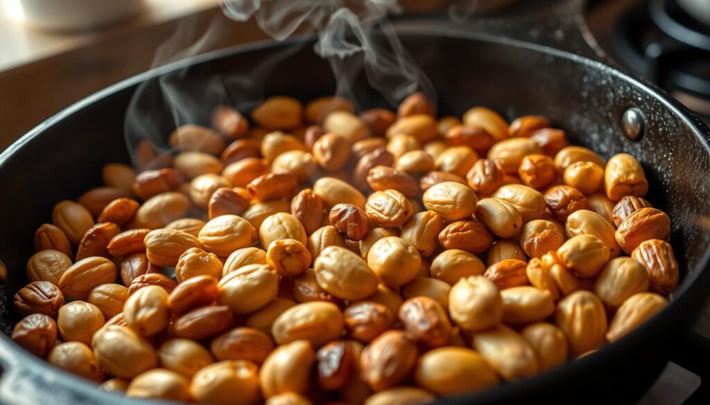 Toasting Macadamia Nuts Toasting Macadamia Nuts