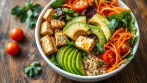 Tofu Buddha Bowl Salad recipe