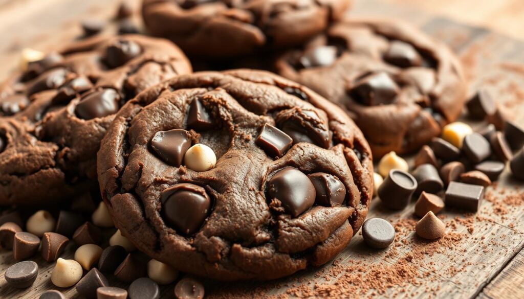 Triple Chocolate Cookies Recipe