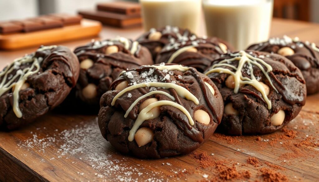 Triple Chocolate Cookies recipe