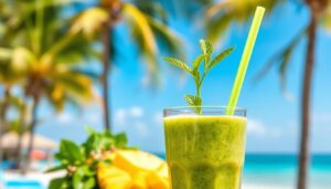Tropical Green Smoothie recipe