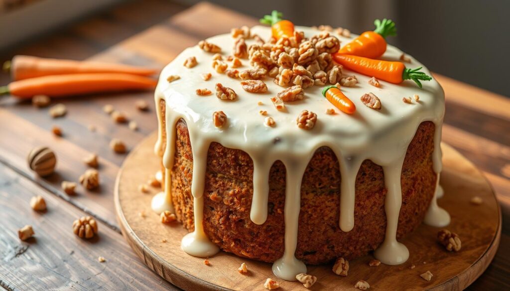 Walnut Carrot Cake recipe