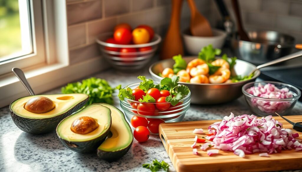 avocado shrimp salad preparation avocado shrimp salad preparation