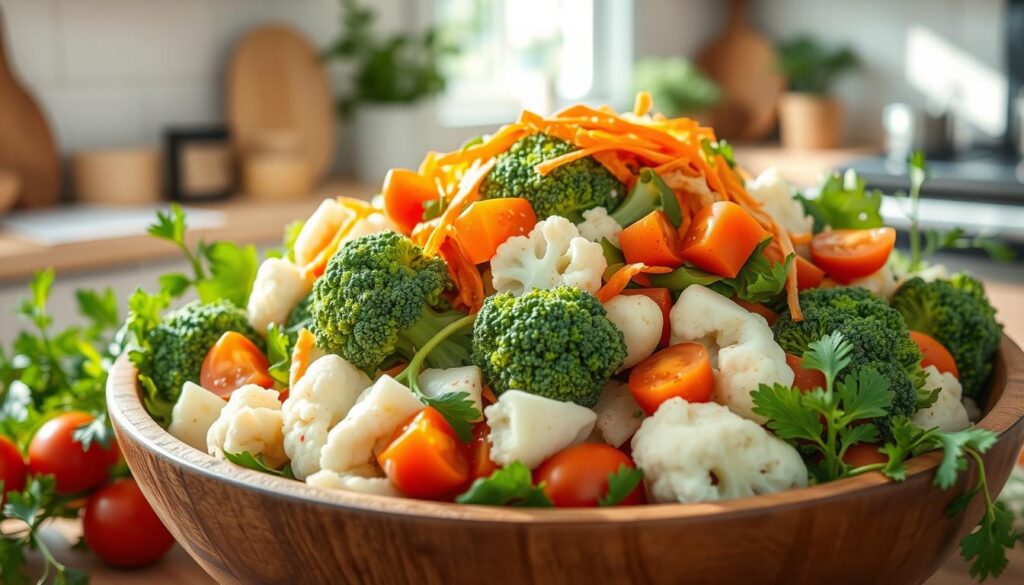 broccoli cauliflower salad