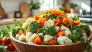broccoli cauliflower salad
