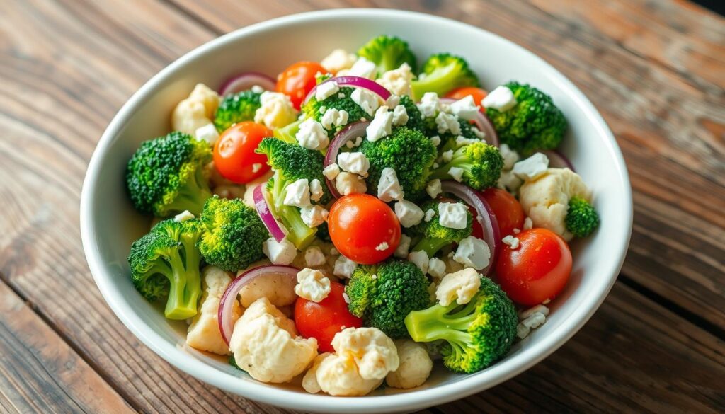 broccoli cauliflower salad​